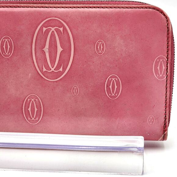 CARTIER- 'HAPPY BIRTHDAY' ZIPPED INTERNATIONAL WALLET - Picture 8 of 16